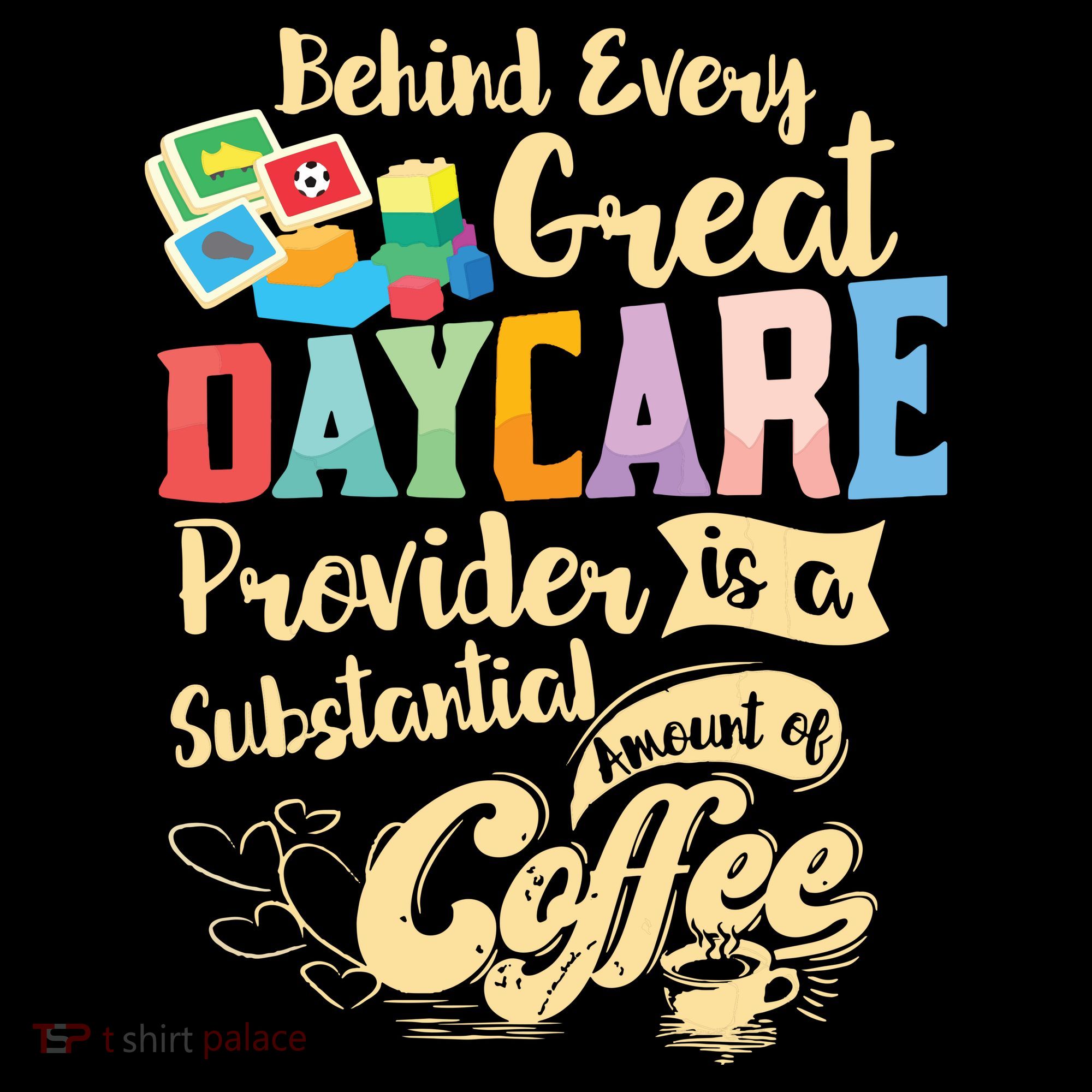 Childcare Provider Daycare Teacher Coffee Lover Drinker Women's Hoodie