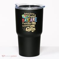 Childcare Provider Daycare Teacher Coffee Lover Drinker Tumbler thumb 0