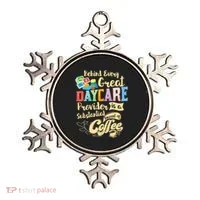 Childcare Provider Daycare Teacher Coffee Lover Drinker Ornament thumb 0