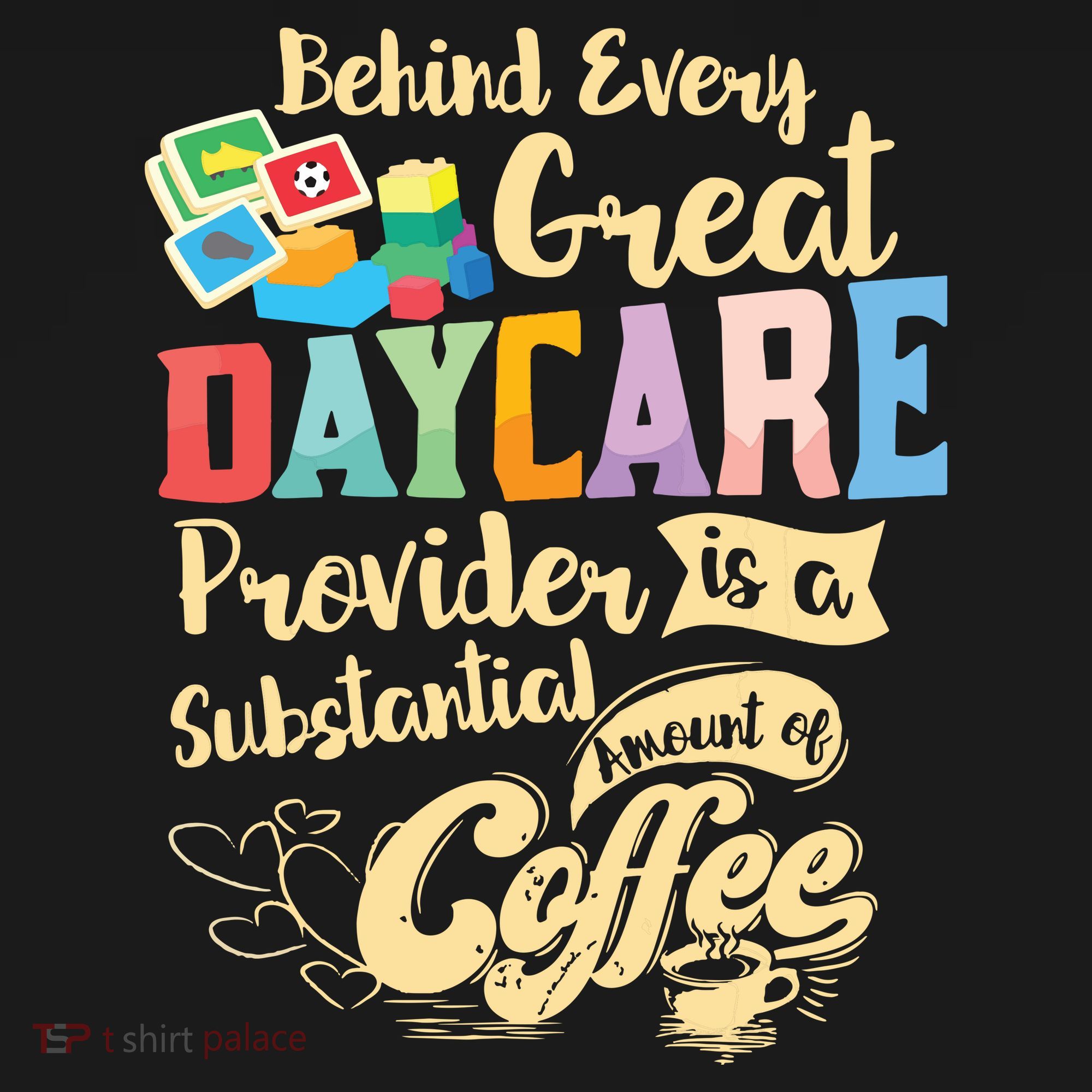 Childcare Provider Daycare Teacher Coffee Lover Drinker Women's Tank Top