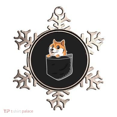 Cute Pocket Dog Design Ornament