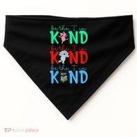 Cute Piggie Elephant Cat Motivational Kindness Quote USA-Made Doggie Bandana thumb 0