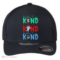 Cute Piggie Elephant Cat Motivational Kindness Quote Flexfit Unipanel Trucker Cap thumb 0