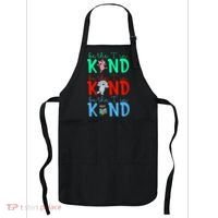 Cute Piggie Elephant Cat Motivational Kindness Quote Apron thumb 0
