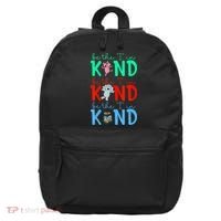 Cute Piggie Elephant Cat Motivational Kindness Quote 16 in Basic Backpack thumb 0