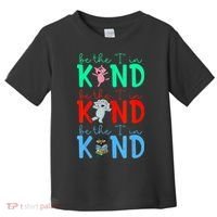 Cute Piggie Elephant Cat Motivational Kindness Quote Toddler T-Shirt thumb 0