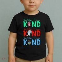 Cute Piggie Elephant Cat Motivational Kindness Quote Toddler T-Shirt thumb 2