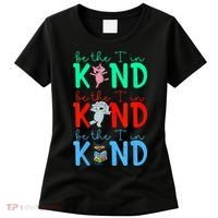 Cute Piggie Elephant Cat Motivational Kindness Quote Women's T-Shirt thumb 0