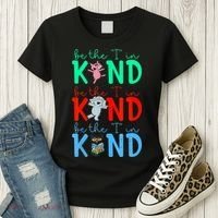 Cute Piggie Elephant Cat Motivational Kindness Quote Women's T-Shirt thumb 3