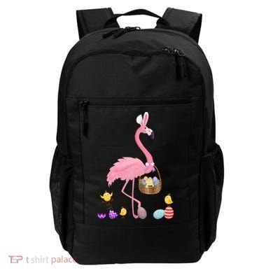 Cool Pretty Easter Gift Flamingo With Easter Basket Gift Backpack