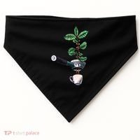 Coffee Plant Espresso Barista USA-Made Doggie Bandana thumb 0