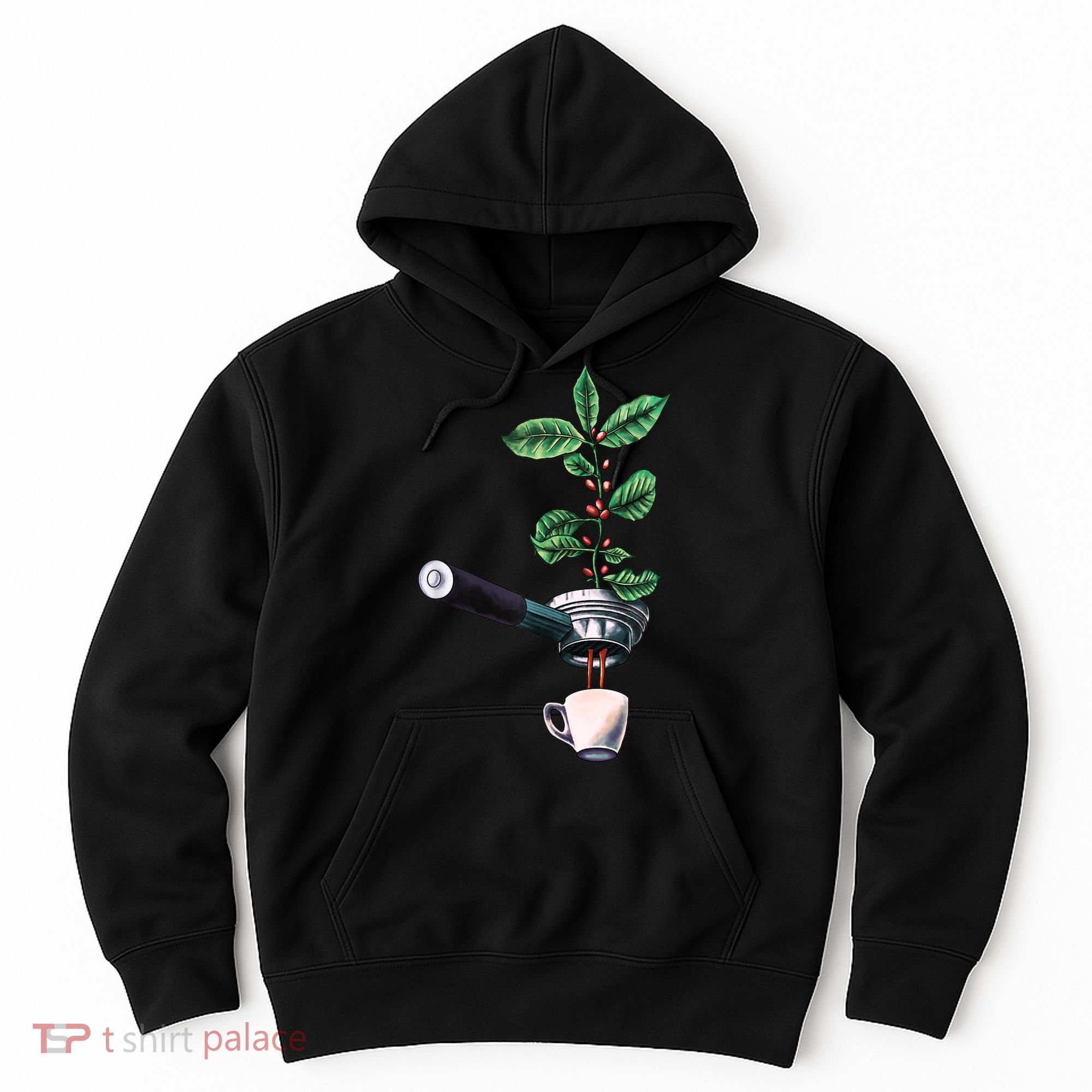 Coffee Plant Espresso Barista Hoodie