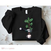 Coffee Plant Espresso Barista Sweatshirt thumb 2