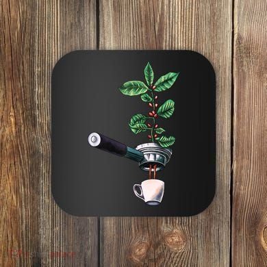 Coffee Plant Espresso Barista Coaster