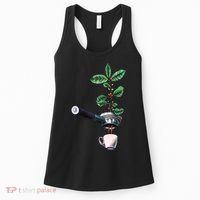 Coffee Plant Espresso Barista Women's Tank Top thumb 0