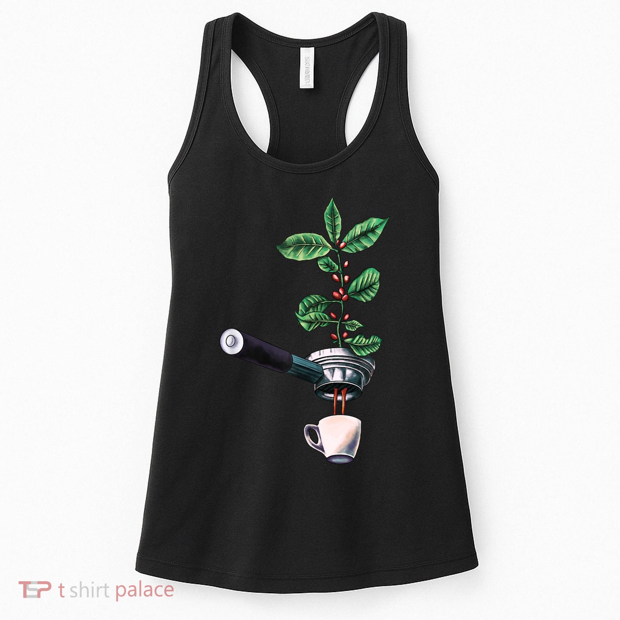 Coffee Plant Espresso Barista Women's Tank Top