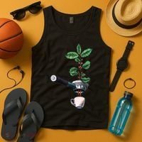 Coffee Plant Espresso Barista Tank Top thumb 4