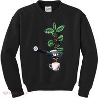 Coffee Plant Espresso Barista Kids Sweatshirt thumb 0