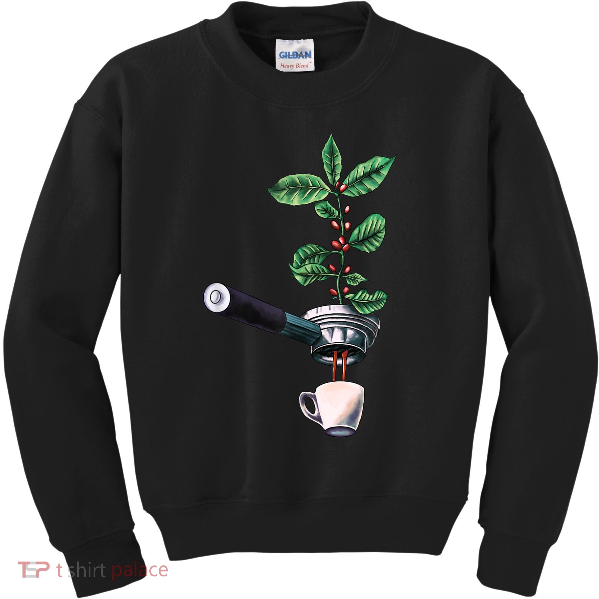 Coffee Plant Espresso Barista Kids Sweatshirt