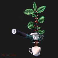 Coffee Plant Espresso Barista Kids Sweatshirt thumb 2