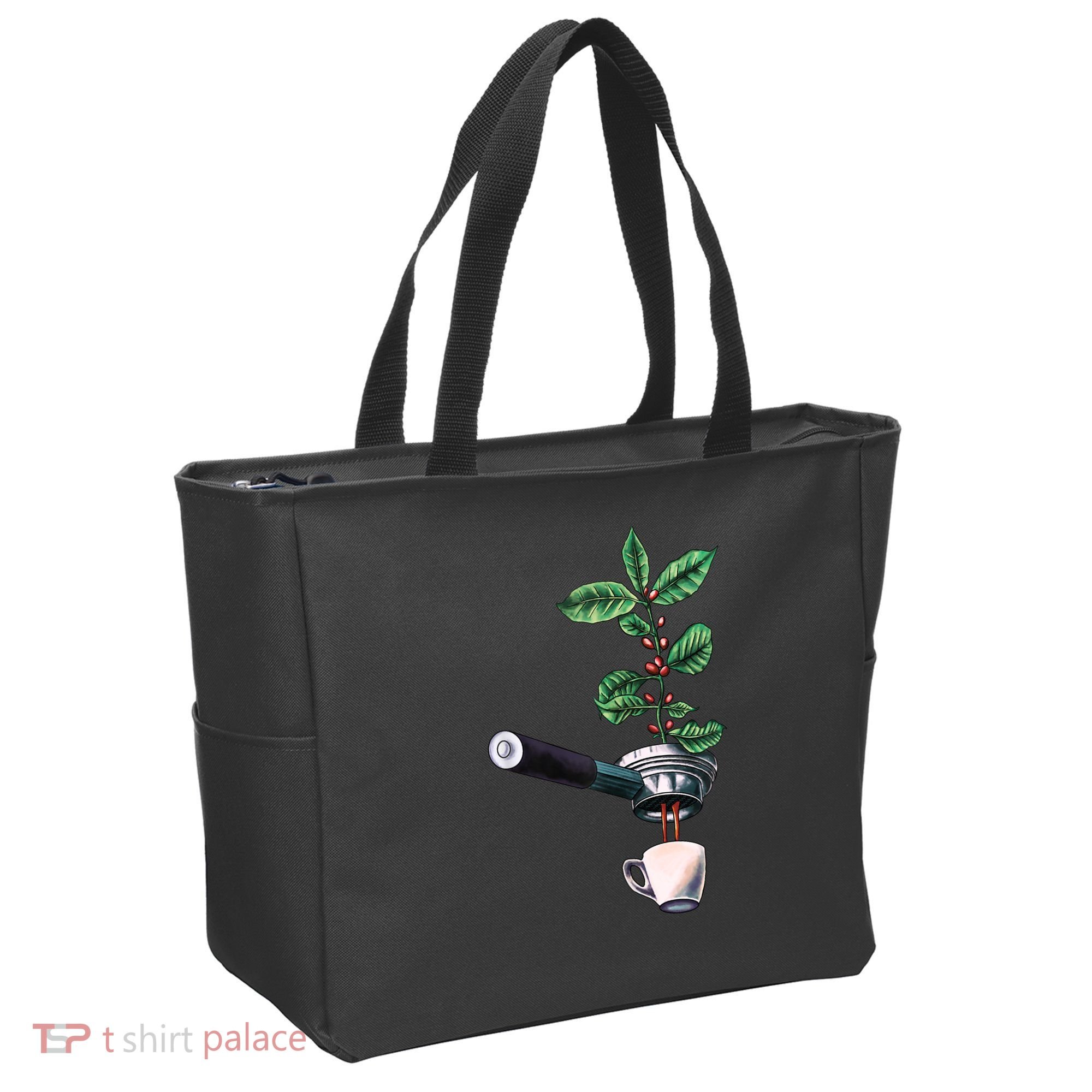Coffee Plant Espresso Barista Tote Bag