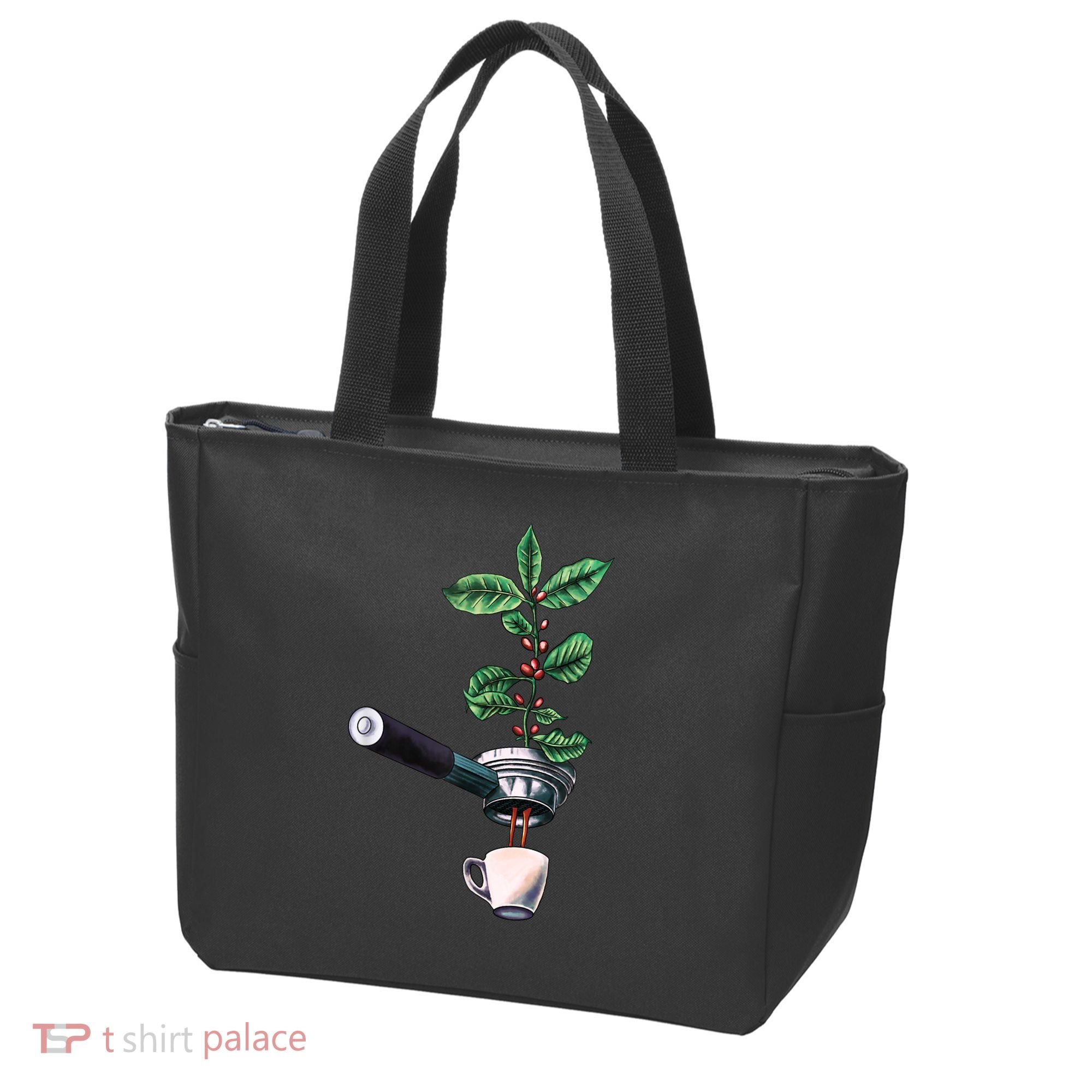 Coffee Plant Espresso Barista Tote Bag