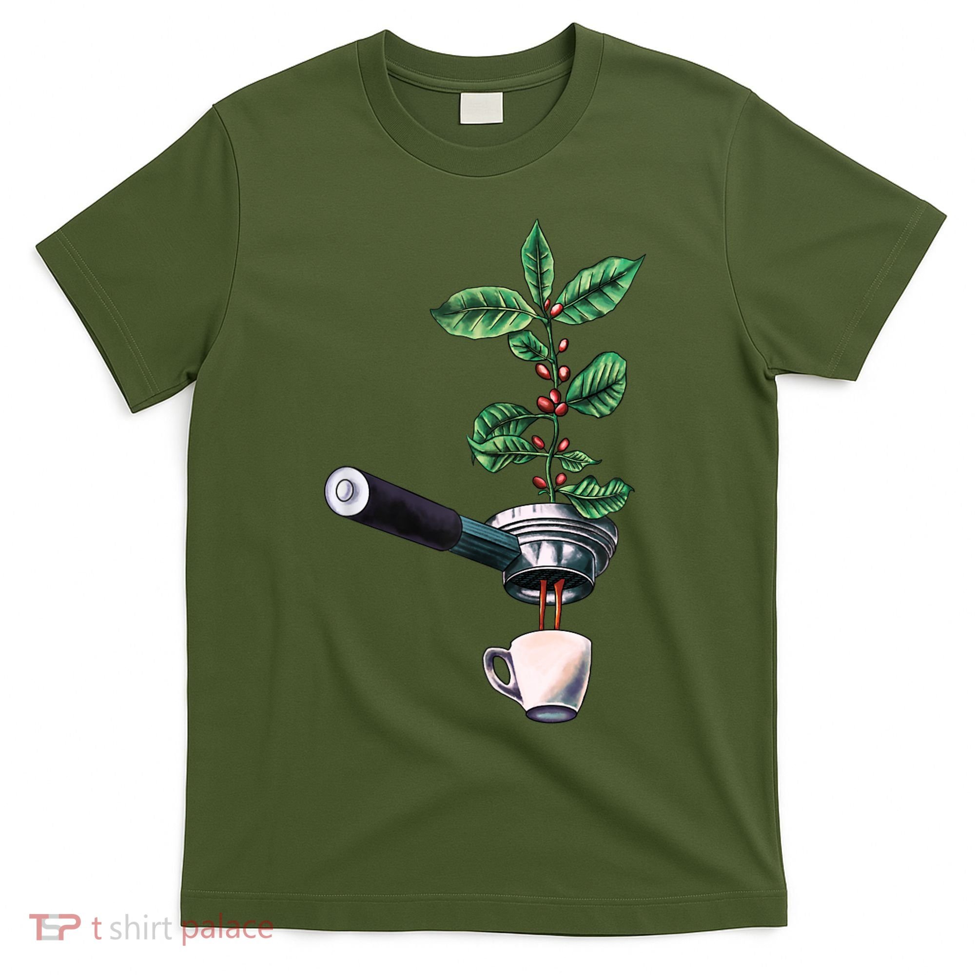 Coffee Plant Espresso Barista T-Shirt