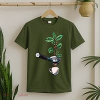 Coffee Plant Espresso Barista T-Shirt thumb 2