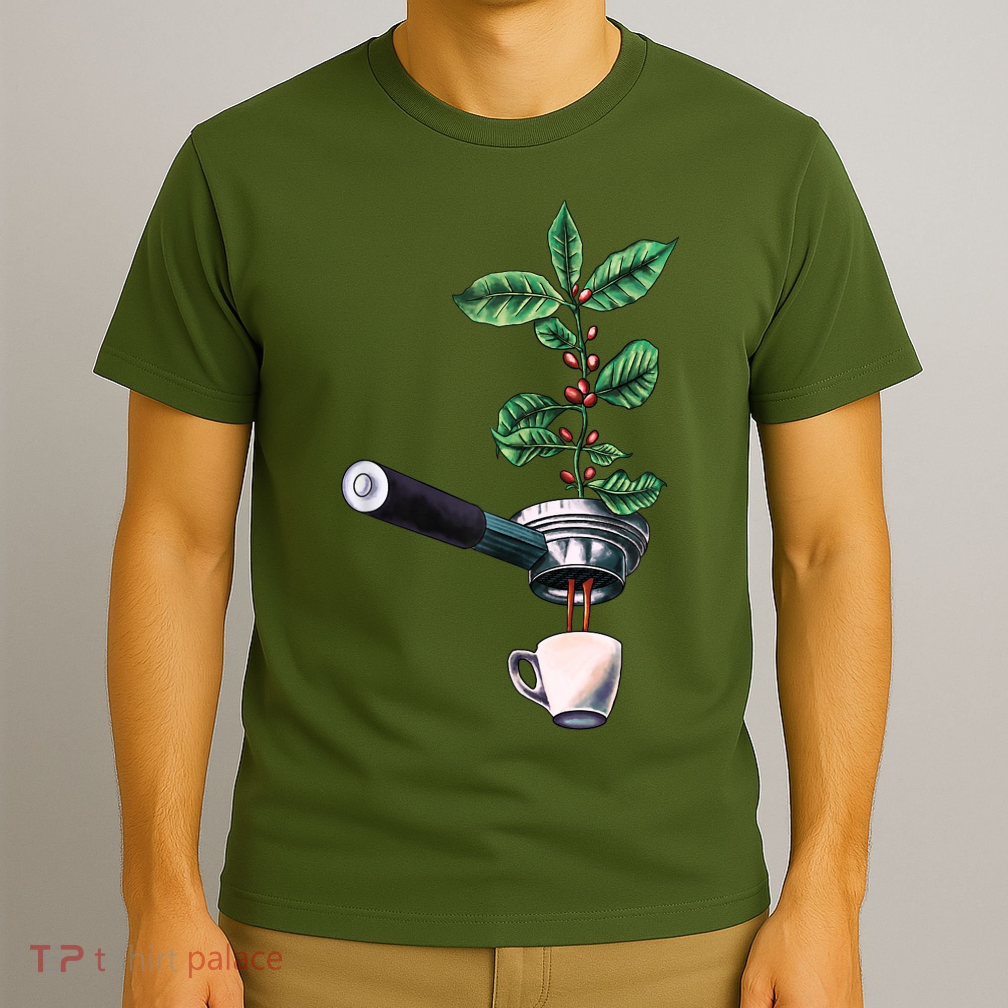 Coffee Plant Espresso Barista T-Shirt