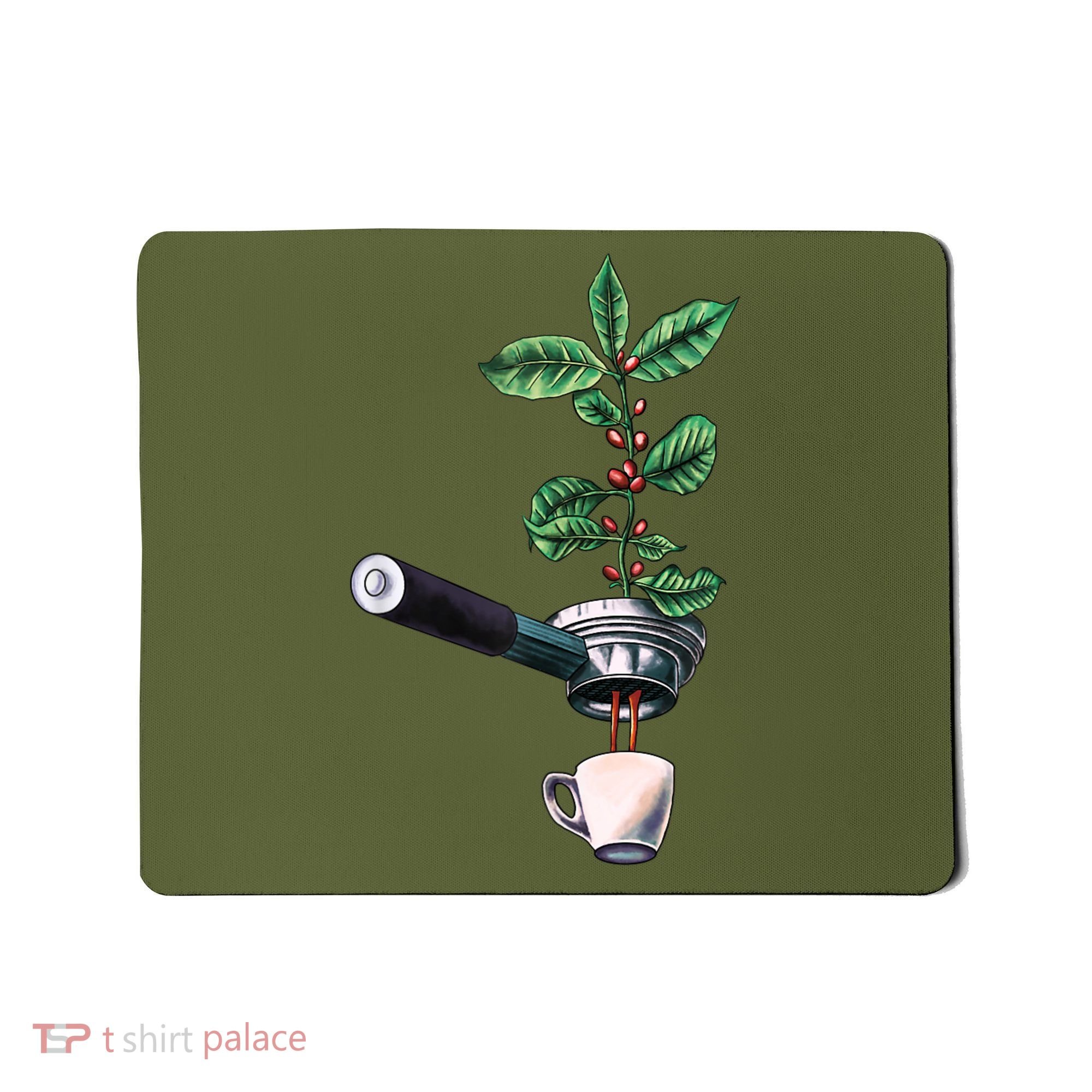 Coffee Plant Espresso Barista Mousepad