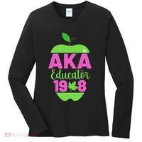 Cute Pretty Educators And Teacher Funny A.K.A Educator Student Women's Long Sleeve Shirt thumb 0