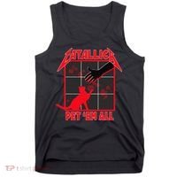 Catallica Pet Em All Funny Cat Tank Top thumb 0