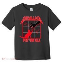 Catallica Pet Em All Funny Cat Toddler T-Shirt thumb 0