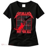 Catallica Pet Em All Funny Cat Women's T-Shirt thumb 0