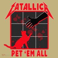 Catallica Pet Em All Funny Cat Long Sleeve Shirt thumb 2