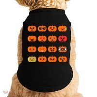 Cute Pumpkin Emoji Doggie Tank thumb 0