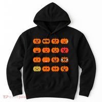 Cute Pumpkin Emoji Hoodie thumb 0
