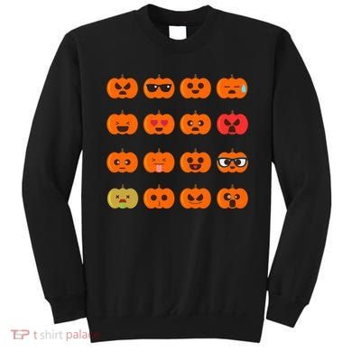 Cute Pumpkin Emoji Sweatshirt