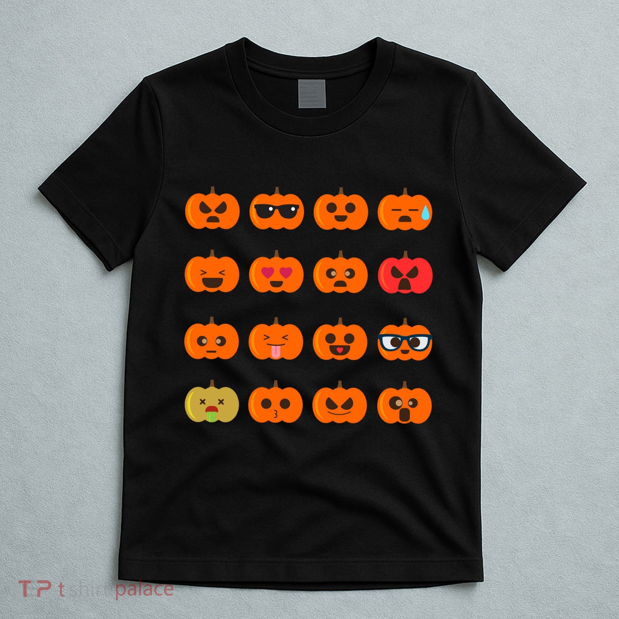 Cute Pumpkin Emoji T-Shirt