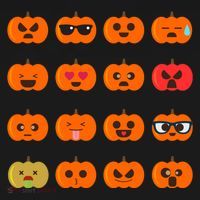 Cute Pumpkin Emoji T-Shirt thumb 7