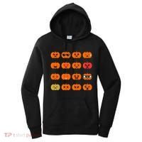 Cute Pumpkin Emoji Women's Hoodie thumb 0