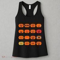 Cute Pumpkin Emoji Women's Tank Top thumb 3