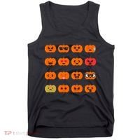 Cute Pumpkin Emoji Tank Top thumb 0