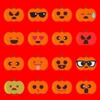 Cute Pumpkin Emoji Santa Hat thumb 1