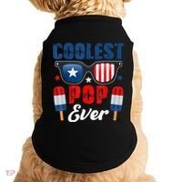 Coolest Pop Ever Popsicle Funny Retro Bomb Fathers Day Gift Doggie Tank thumb 0