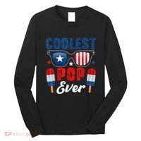 Coolest Pop Ever Popsicle Funny Retro Bomb Fathers Day Gift Long Sleeve Shirt thumb 0