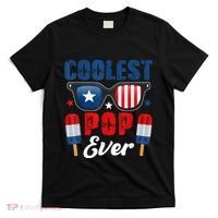 Coolest Pop Ever Popsicle Funny Retro Bomb Fathers Day Gift T-Shirt thumb 0