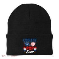 Coolest Pop Ever Popsicle Funny Retro Bomb Fathers Day Gift Beanie thumb 0