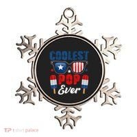 Coolest Pop Ever Popsicle Funny Retro Bomb Fathers Day Gift Ornament thumb 0