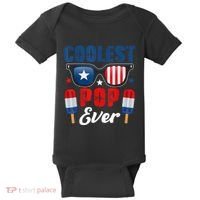 Coolest Pop Ever Popsicle Funny Retro Bomb Fathers Day Gift Baby Bodysuit thumb 0